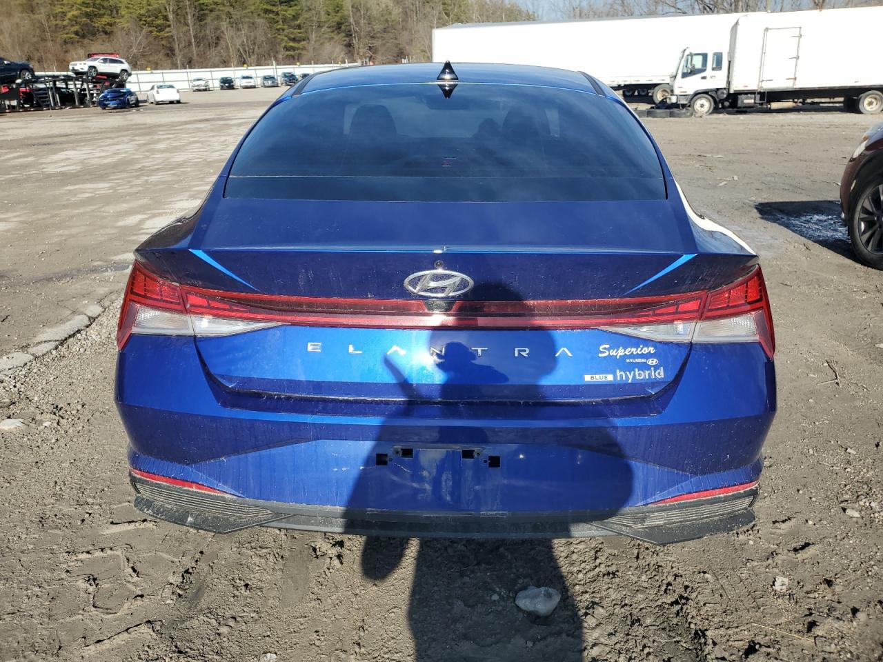 2023 HYUNDAI ELANTRA BLUE VIN:KMHLM4AJ5PU043215