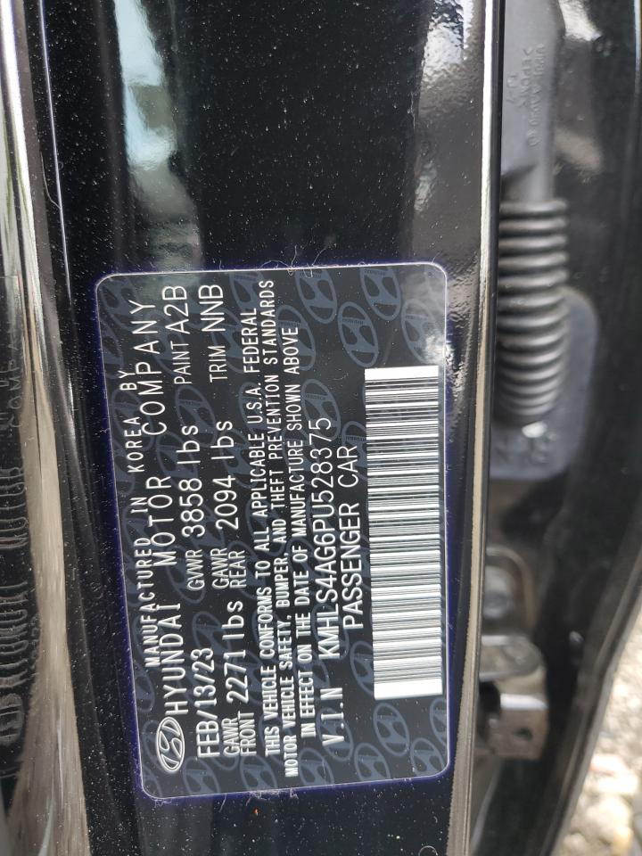 2023 HYUNDAI ELANTRA SEL VIN:KMHLS4AG6PU528375