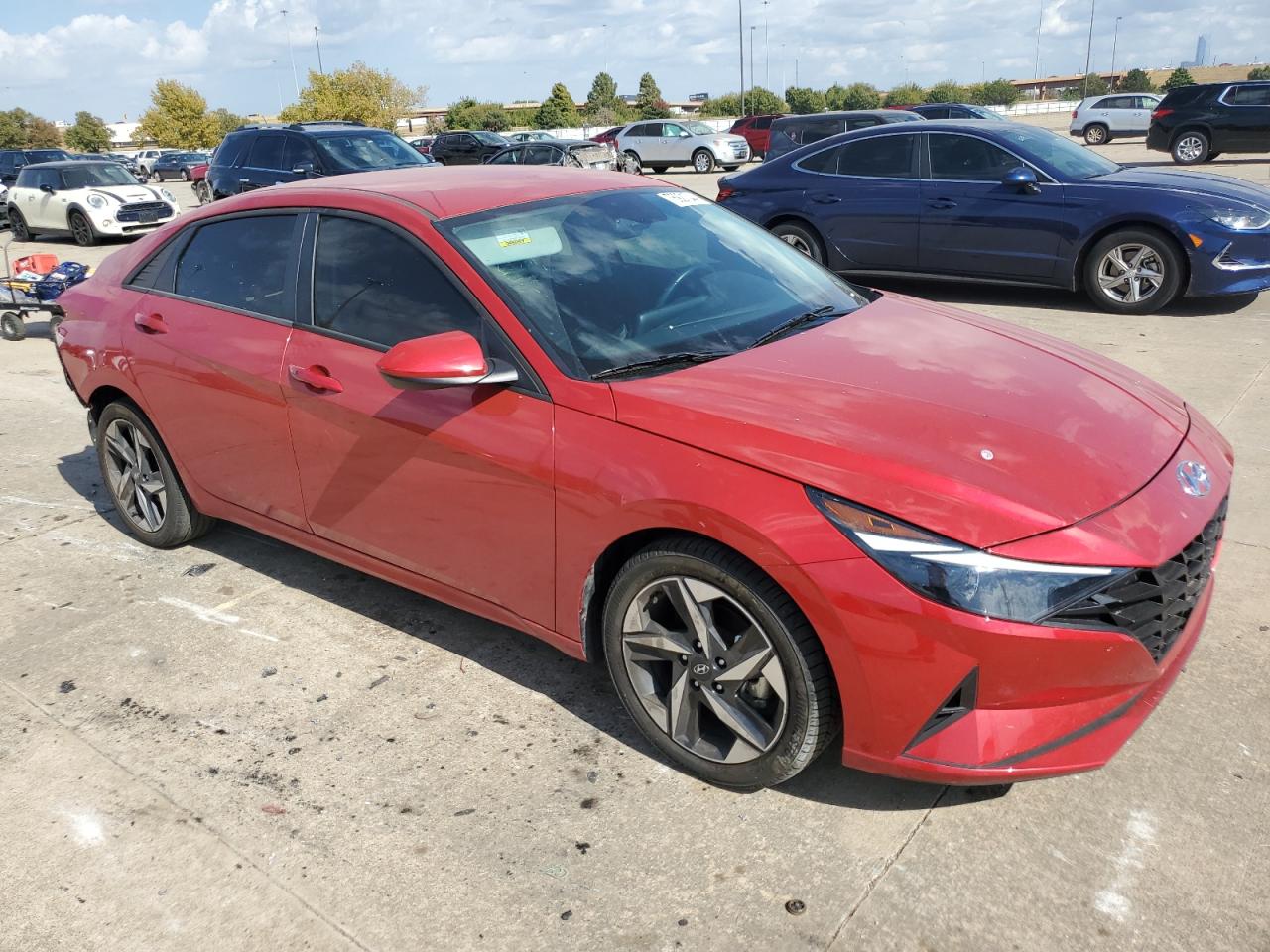 2023 HYUNDAI ELANTRA SEL VIN:5NPLS4AG9PH107751