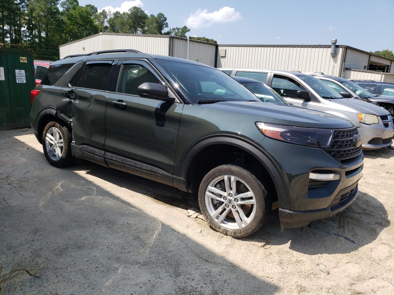 2022 FORD EXPLORER XLT VIN:1FMSK8DH6NGB66504