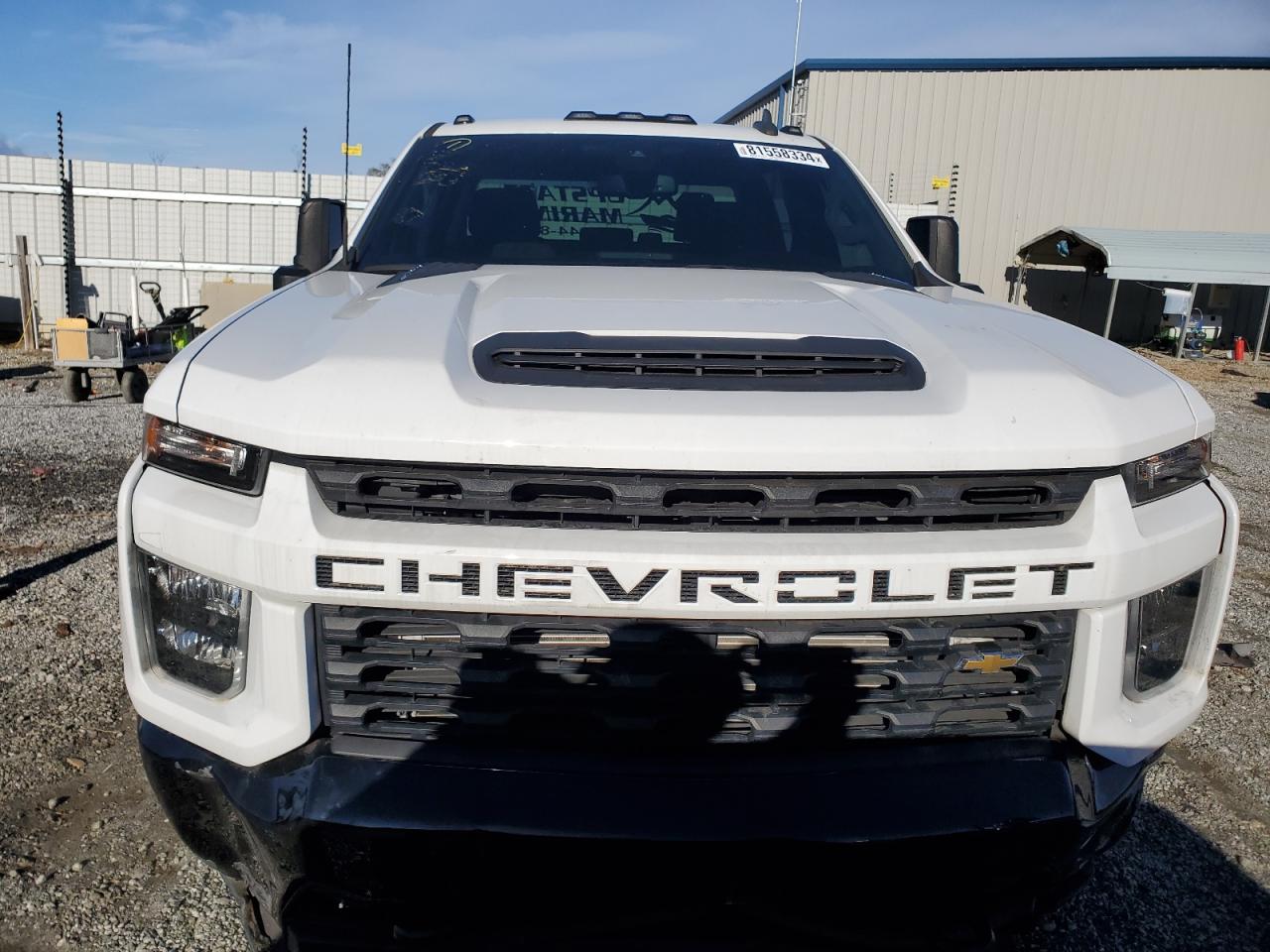 2022 CHEVROLET SILVERADO K2500 CUSTOM VIN:2GC4YMEYXN1219804
