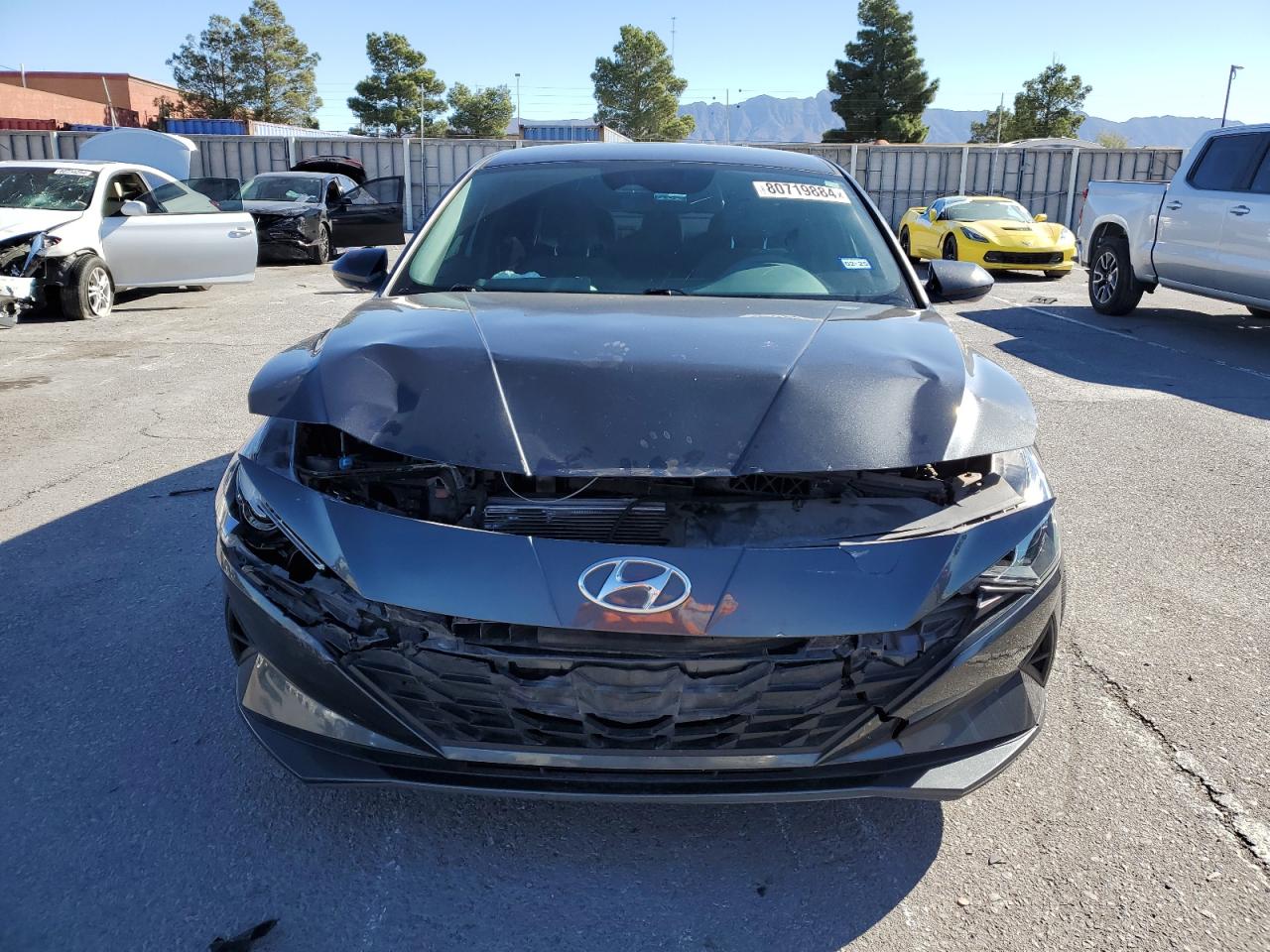 2022 HYUNDAI ELANTRA SEL VIN:5NPLM4AG1NH077569