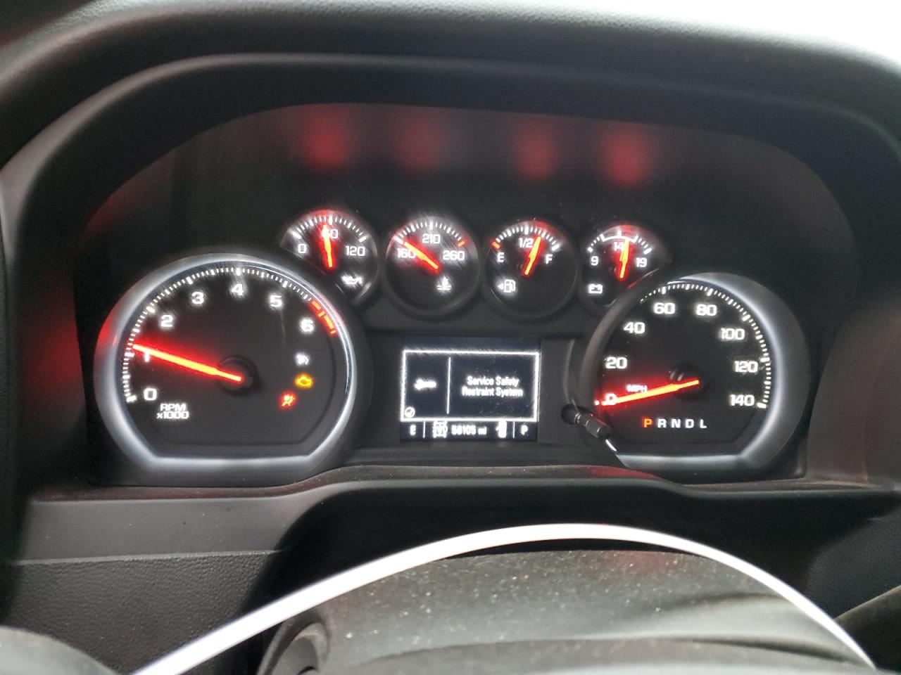 2022 CHEVROLET SILVERADO K2500 CUSTOM VIN:1GC4YME7XNF209774