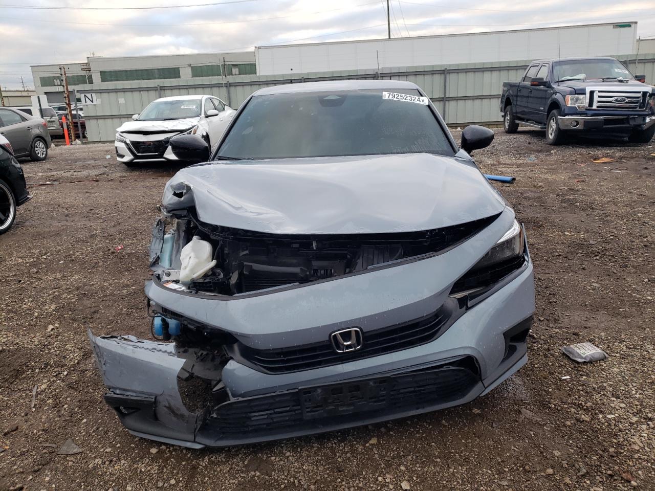 2022 HONDA CIVIC SPORT VIN:2HGFE2F50NH577531