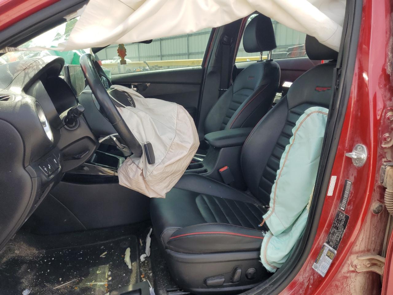 2022 KIA FORTE GT VIN:3KPF44AC6NE428877