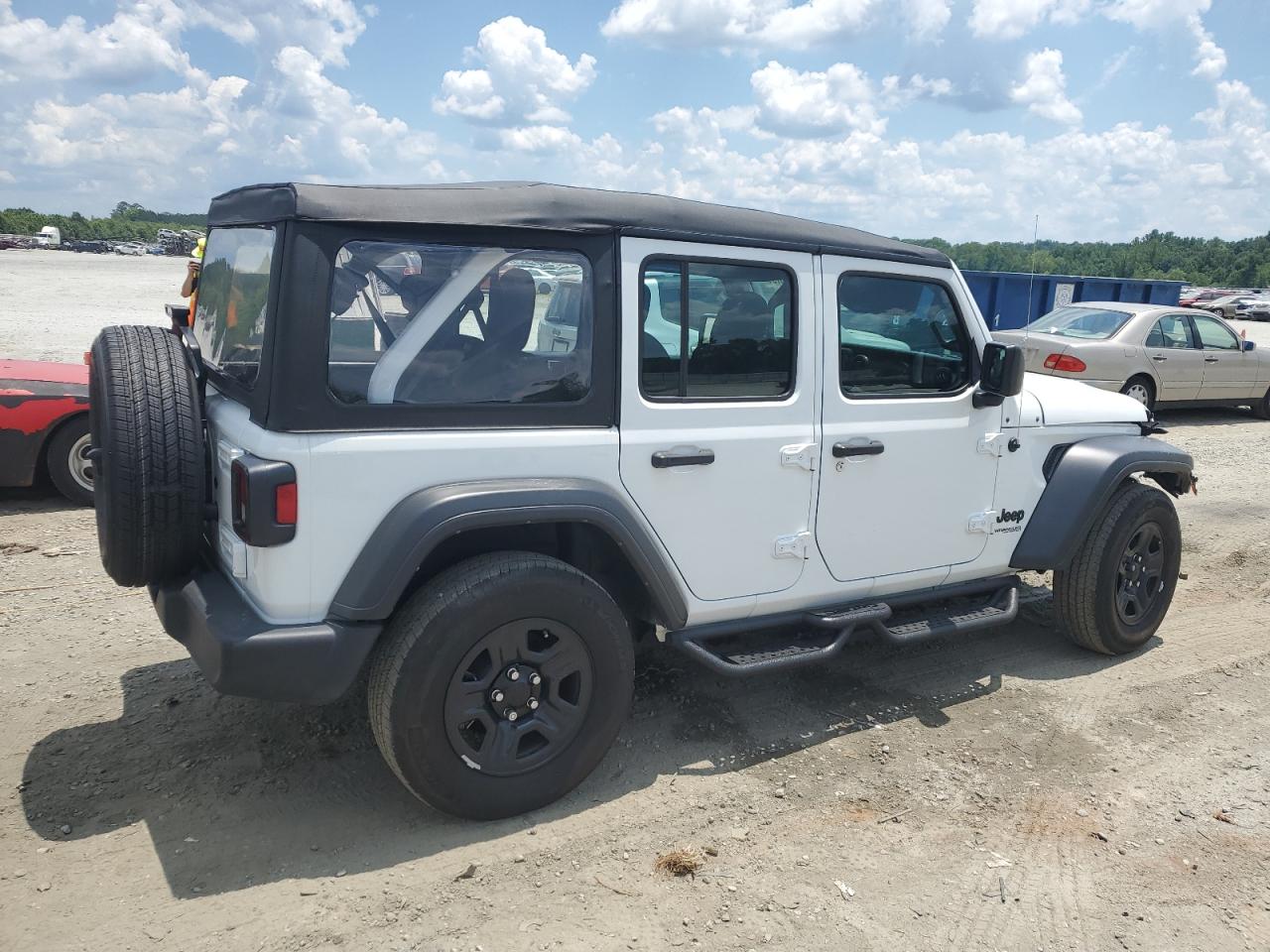 2022 JEEP WRANGLER UNLIMITED SPORT VIN:1C4HJXDNXNW227375