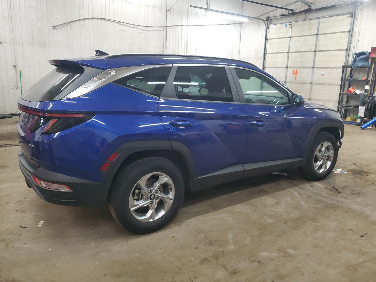 2022 HYUNDAI TUCSON SEL VIN:5NMJBCAE9NH018370