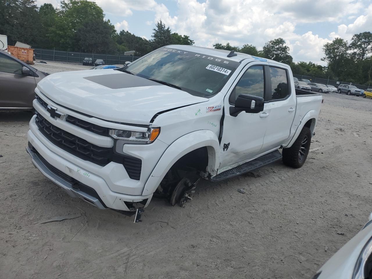 2023 CHEVROLET SILVERADO K1500 RST VIN:1GCUDEEDXPZ296665