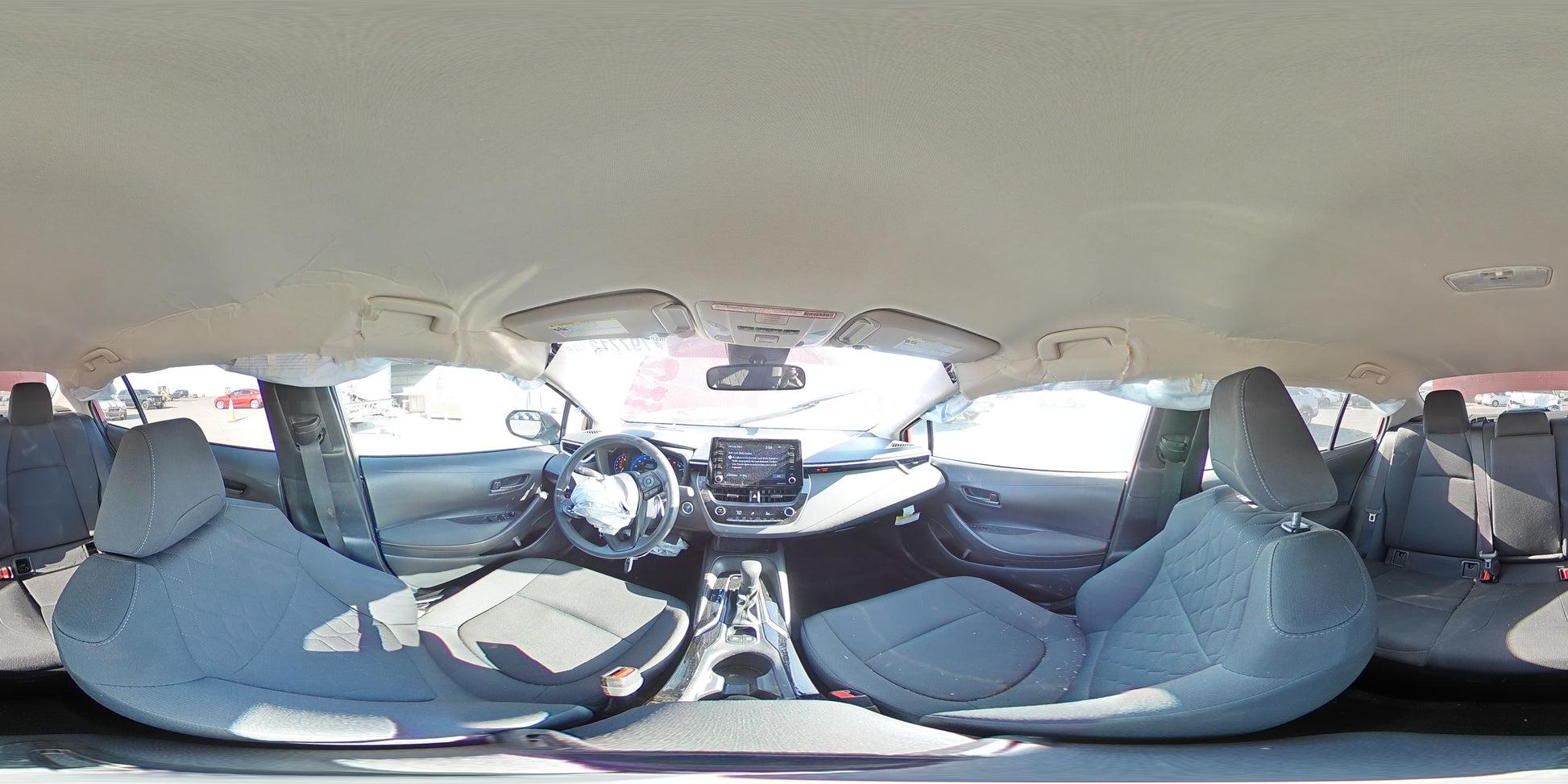 2022 TOYOTA COROLLA LE VIN:JTDEAMDE9NJ058934