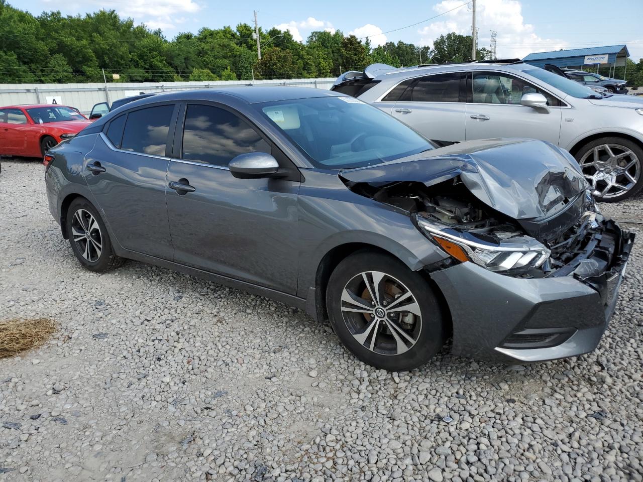 2022 NISSAN SENTRA SV VIN:3N1AB8CV7NY271027