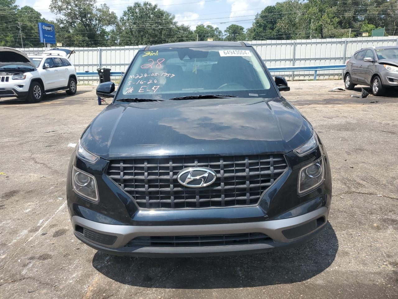 2022 HYUNDAI VENUE SE VIN:KMHRB8A35NU140890