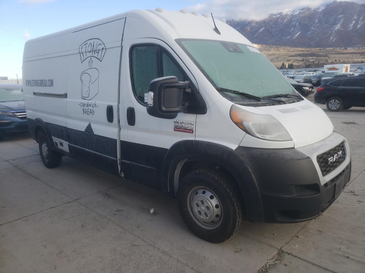 2022 RAM PROMASTER 3500 3500 HIGH VIN:3C6MRVHG3NE124498