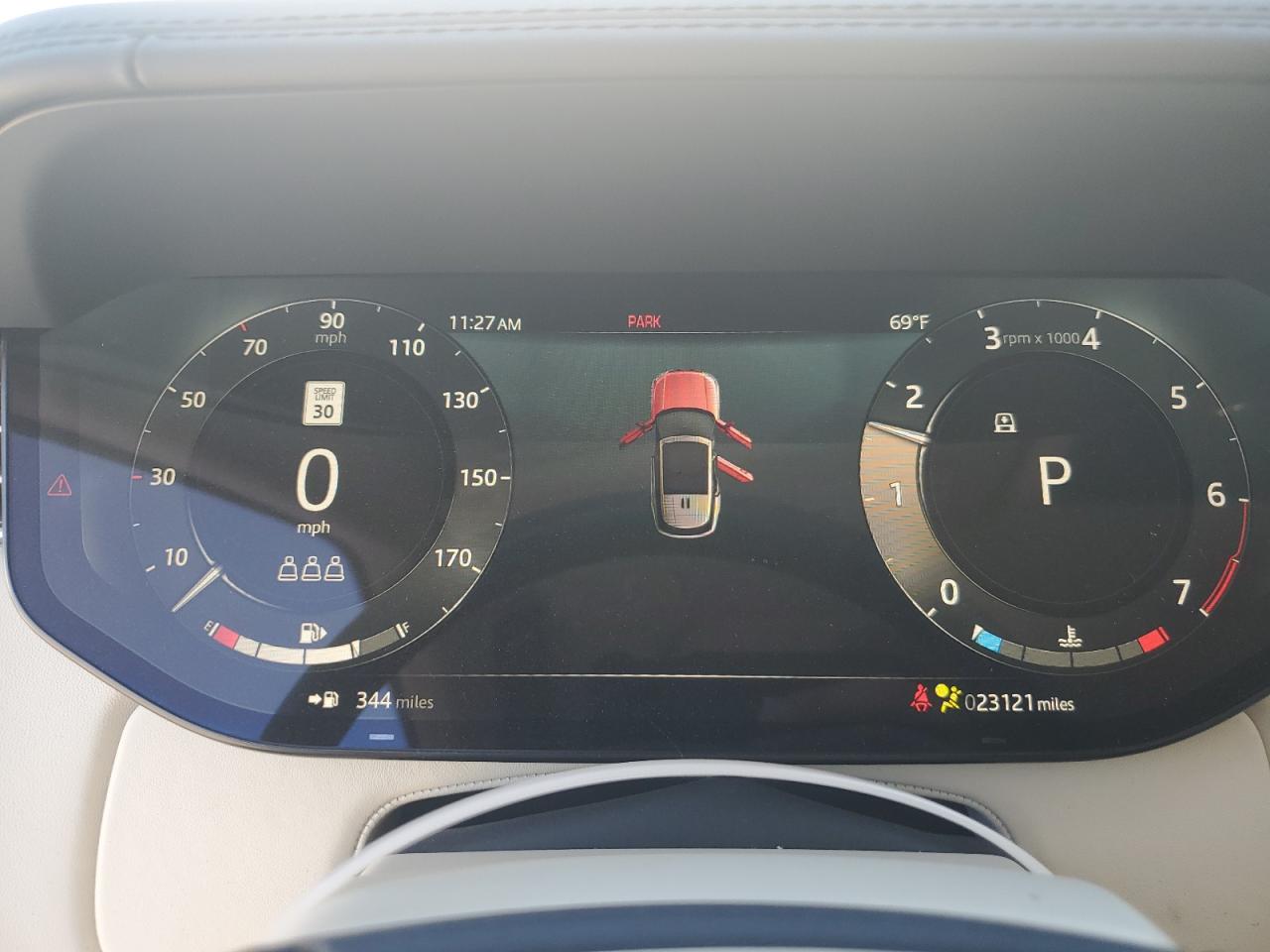 2023 LAND ROVER RANGE ROVER SE VIN:SALKP9FU1PA009600