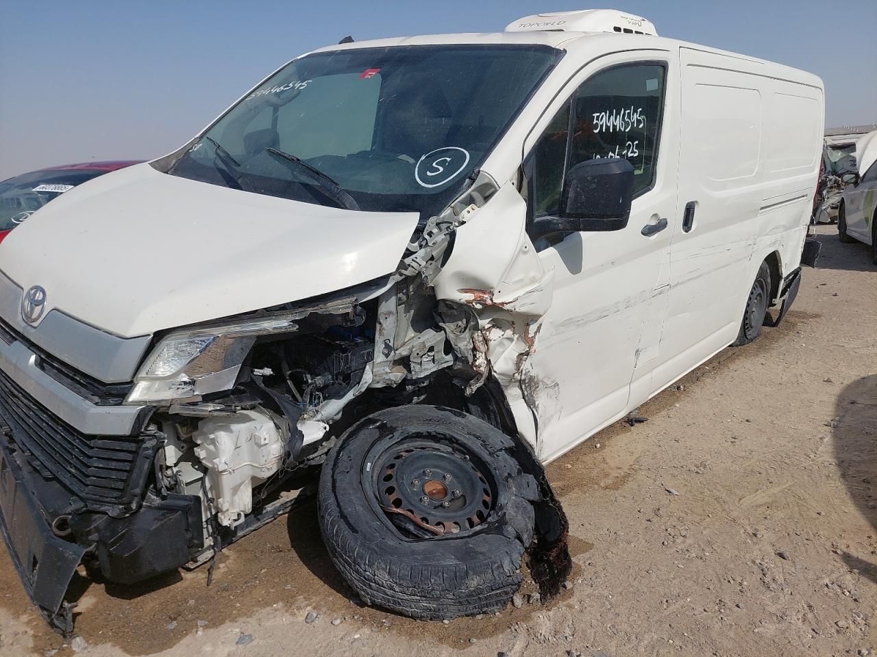 2021 TOYOTA HIACE VIN:JTFRMFAP6M8******