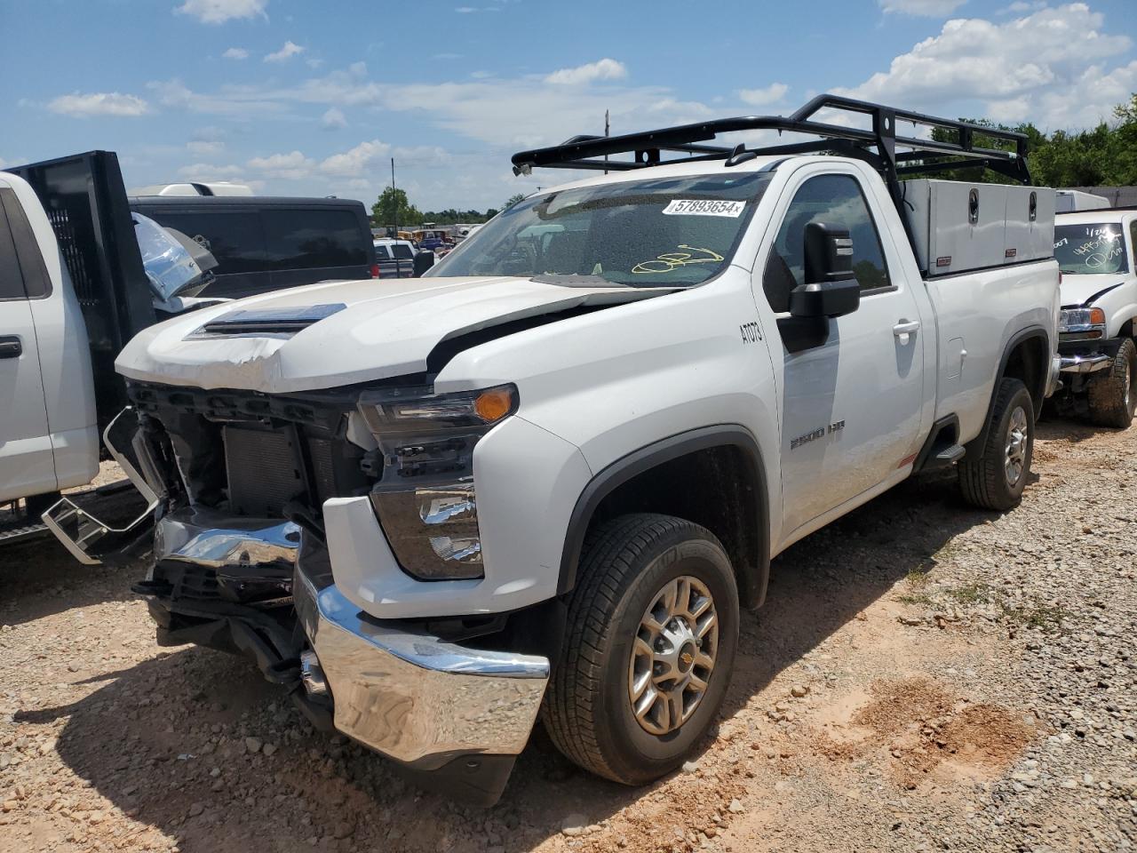 2022 CHEVROLET SILVERADO C2500 HEAVY DUTY LT VIN:1GC0WNE7XNF137792