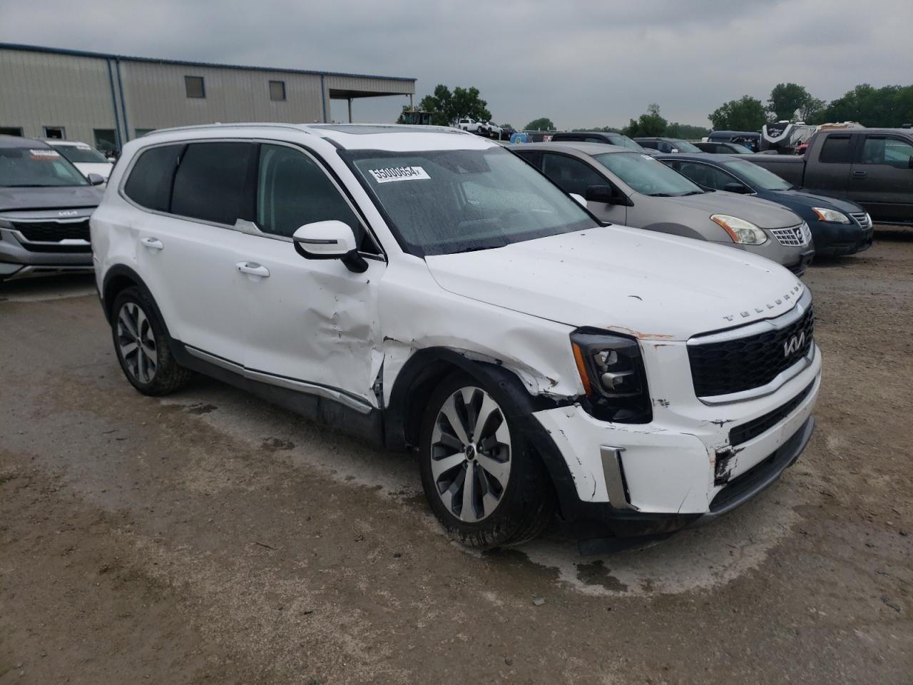 2022 KIA TELLURIDE EX VIN:5XYP3DHC3NG316893