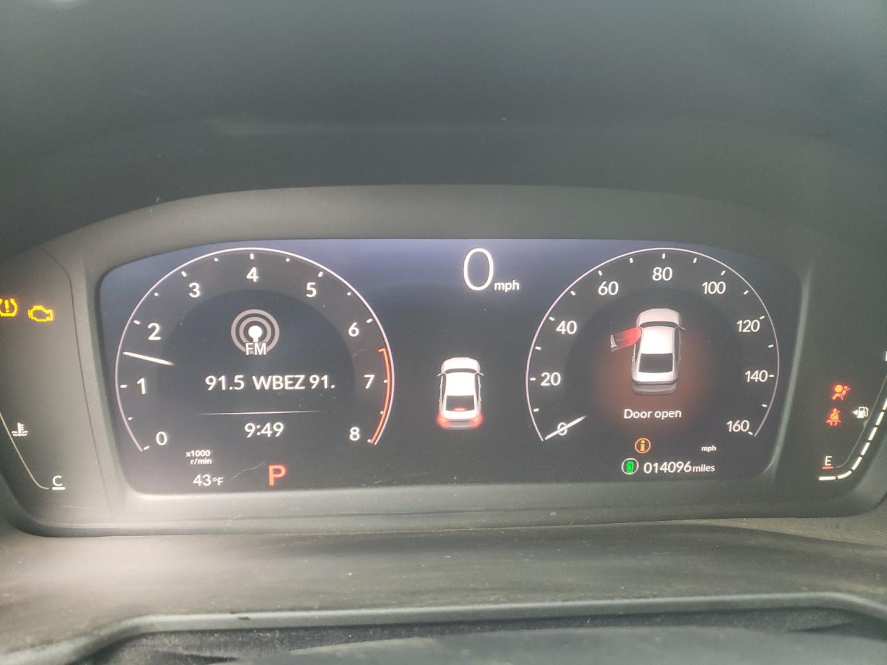 2023 HONDA ACCORD EX VIN:1HGCY1F33PA028703