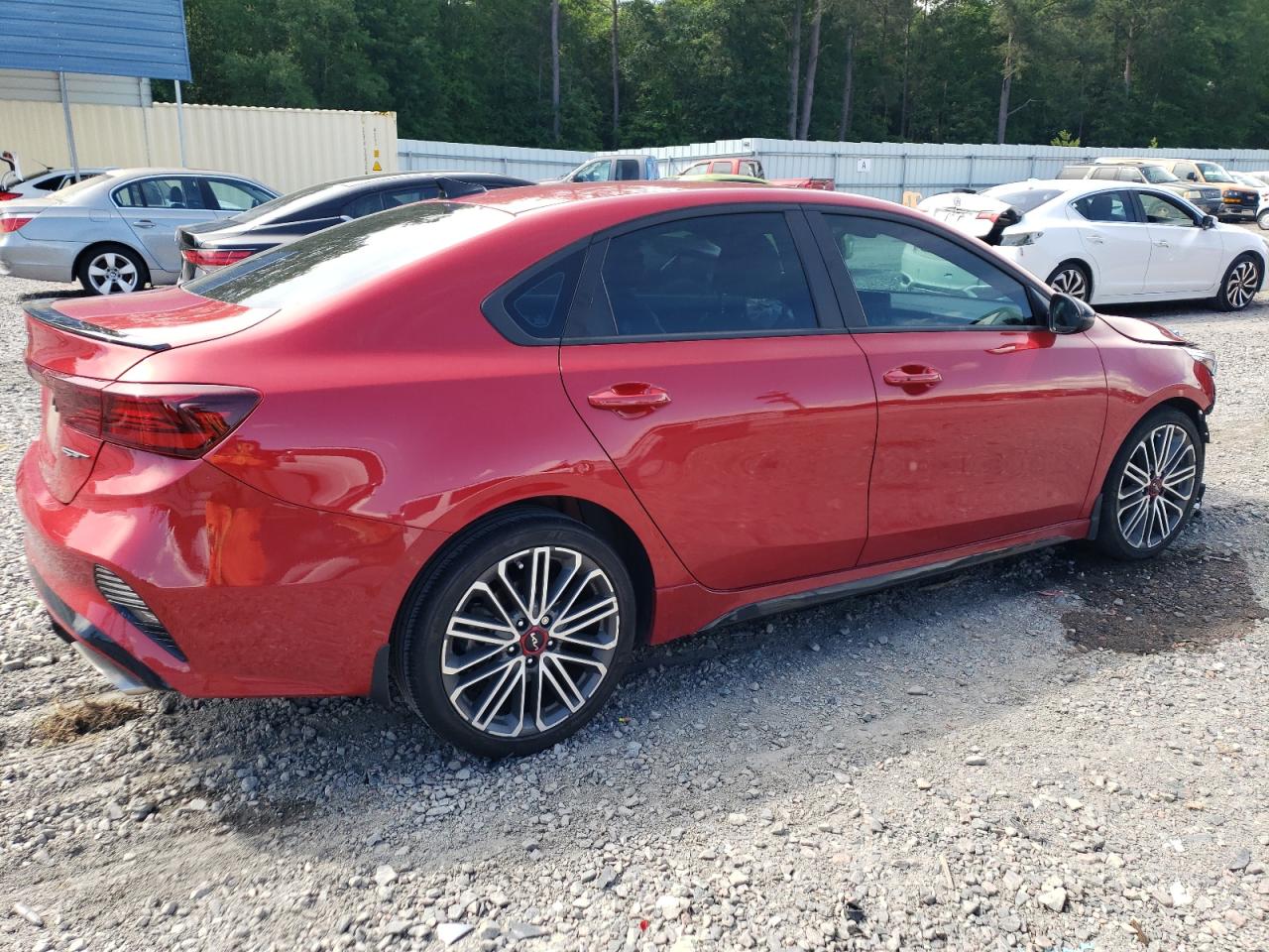 2022 KIA FORTE GT VIN:3KPF44AC2NE495556