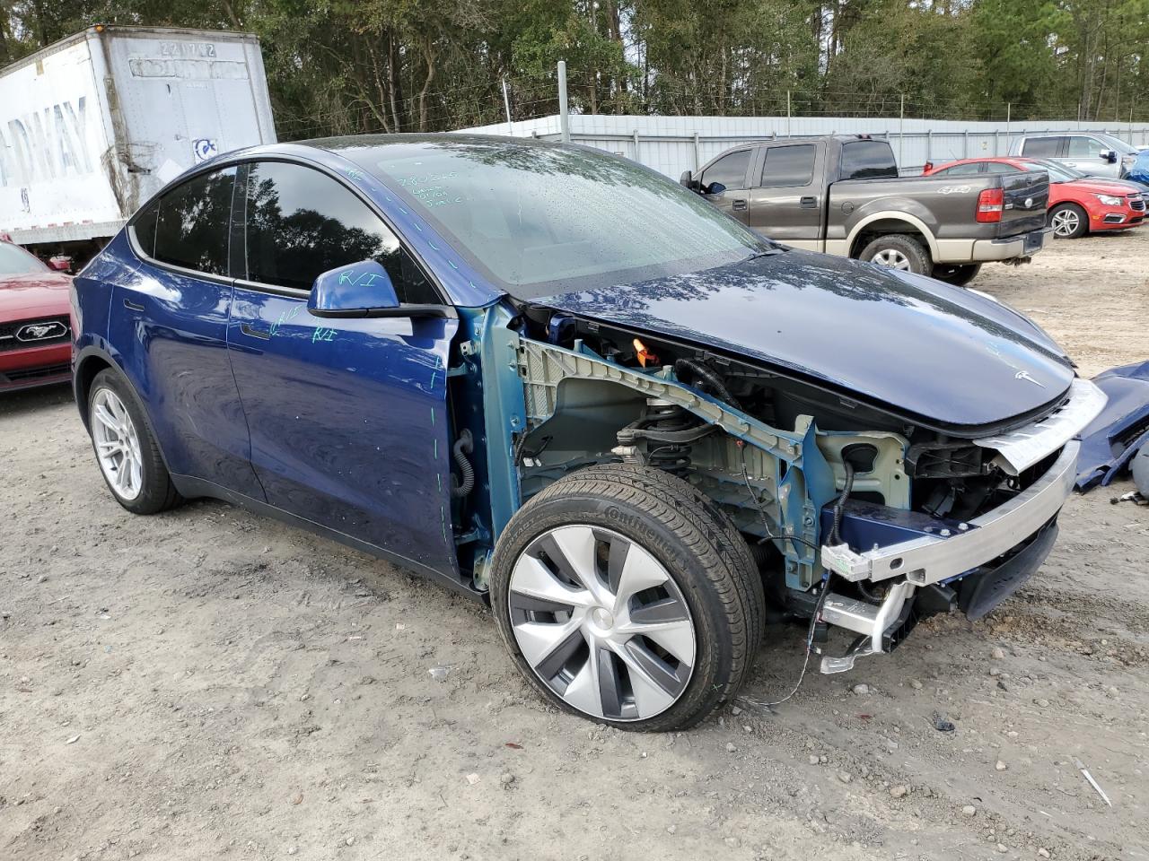 2022 TESLA MODEL Y  VIN:7SAYGDEE4NA002854