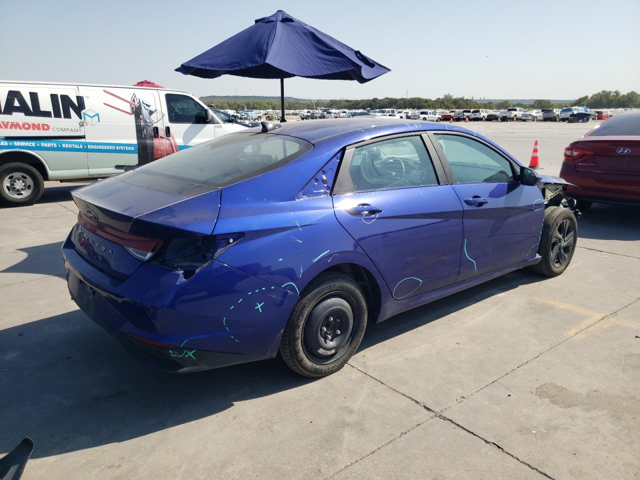 2023 HYUNDAI ELANTRA SEL VIN:KMHLM4AG9PU439135