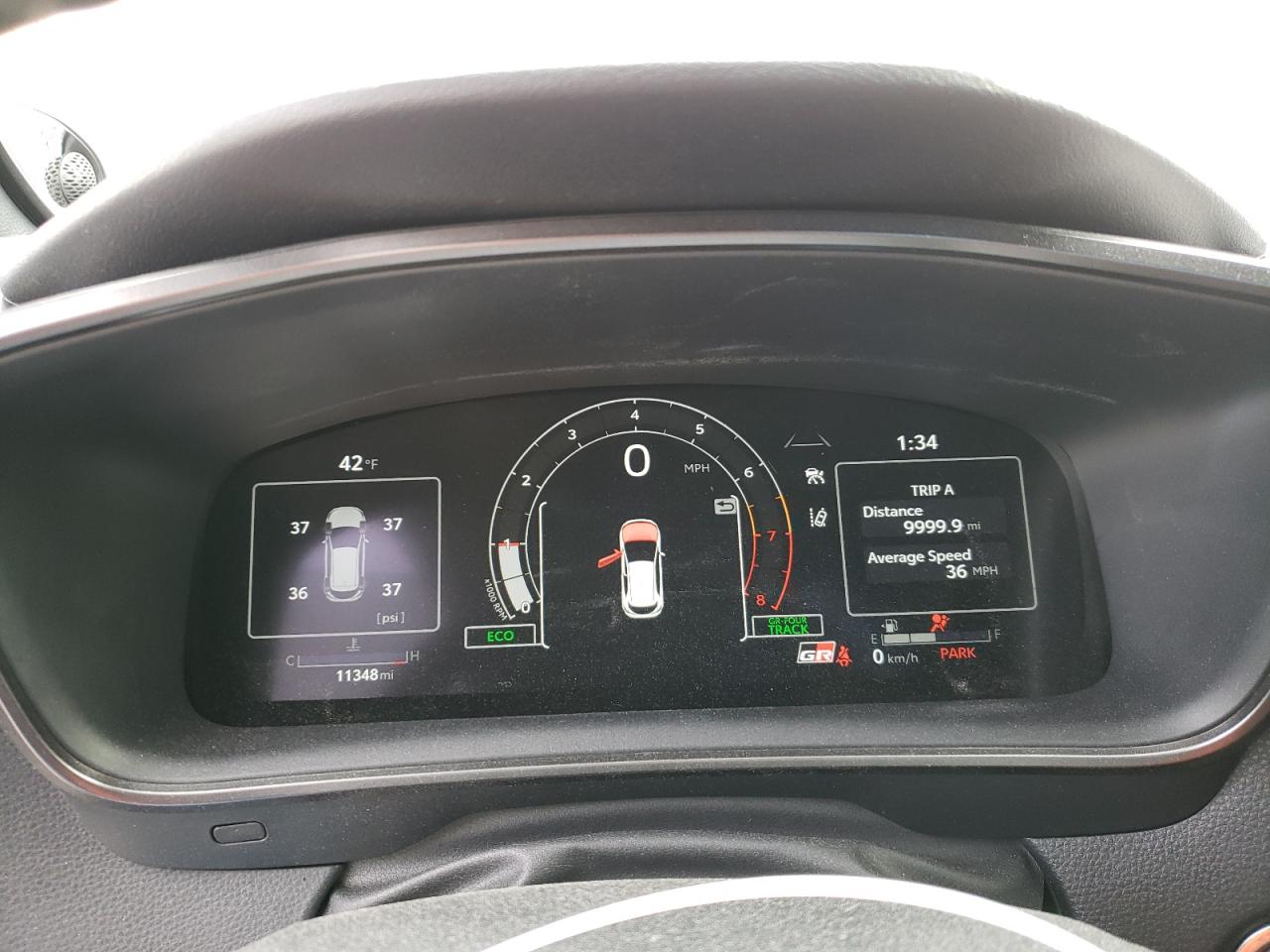 2024 TOYOTA GR COROLLA CORE VIN:JTNABAAE7RA012647
