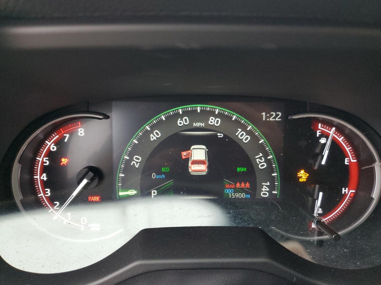 2022 TOYOTA RAV4 TRD OFF ROAD VIN:2T3S1RFV4NW294129