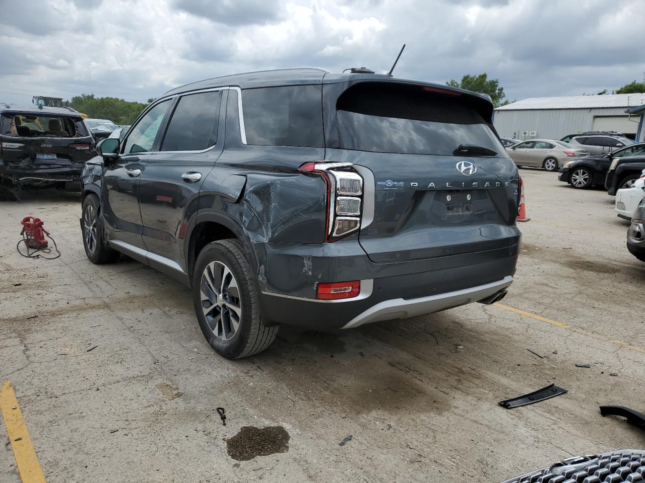 2022 HYUNDAI PALISADE SEL VIN:KM8R2DHE4NU483206