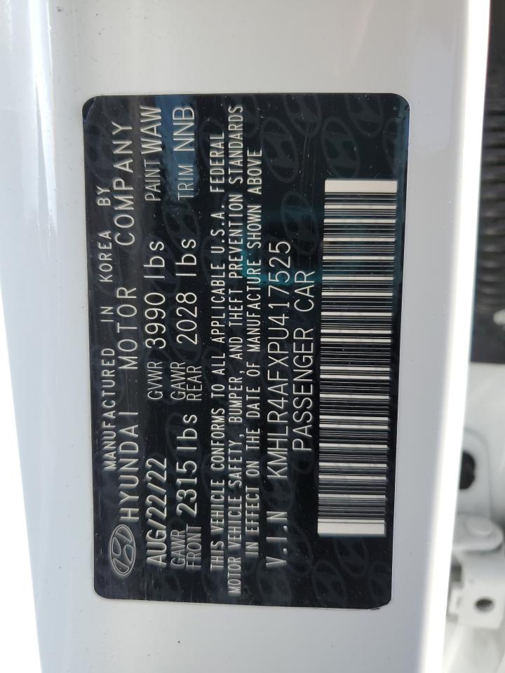 2023 HYUNDAI ELANTRA N LINE VIN:KMHLR4AFXPU417525