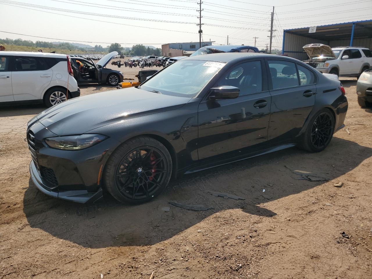 2022 BMW M3 COMPETITION VIN:WBS33AY04NFM60371