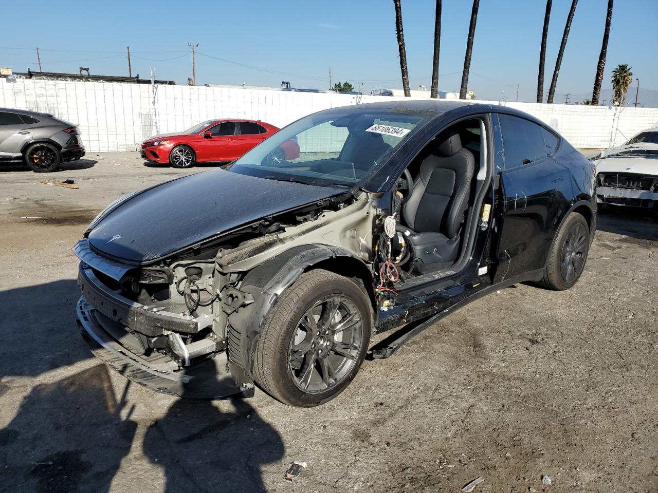 2024 TESLA MODEL Y  VIN:7SAYGDEE0RA291527