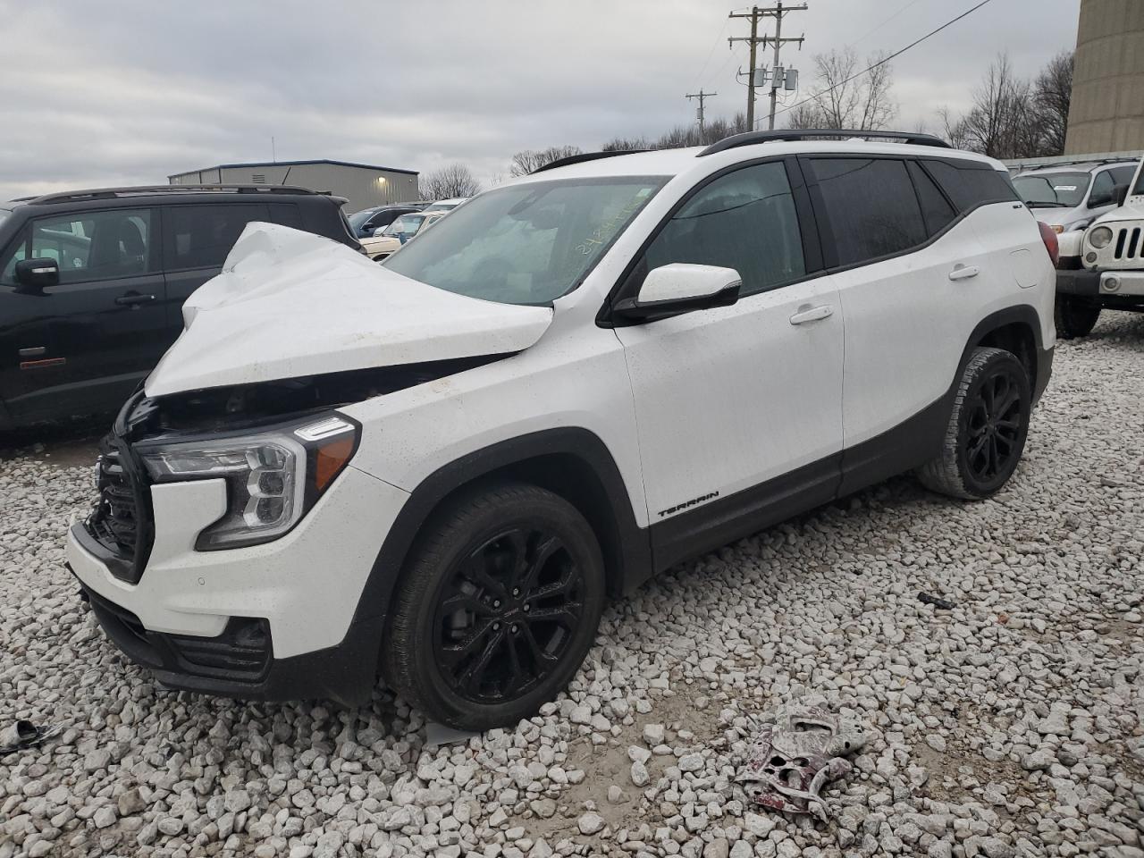 2022 GMC TERRAIN SLT VIN:3GKALVEV5NL207480