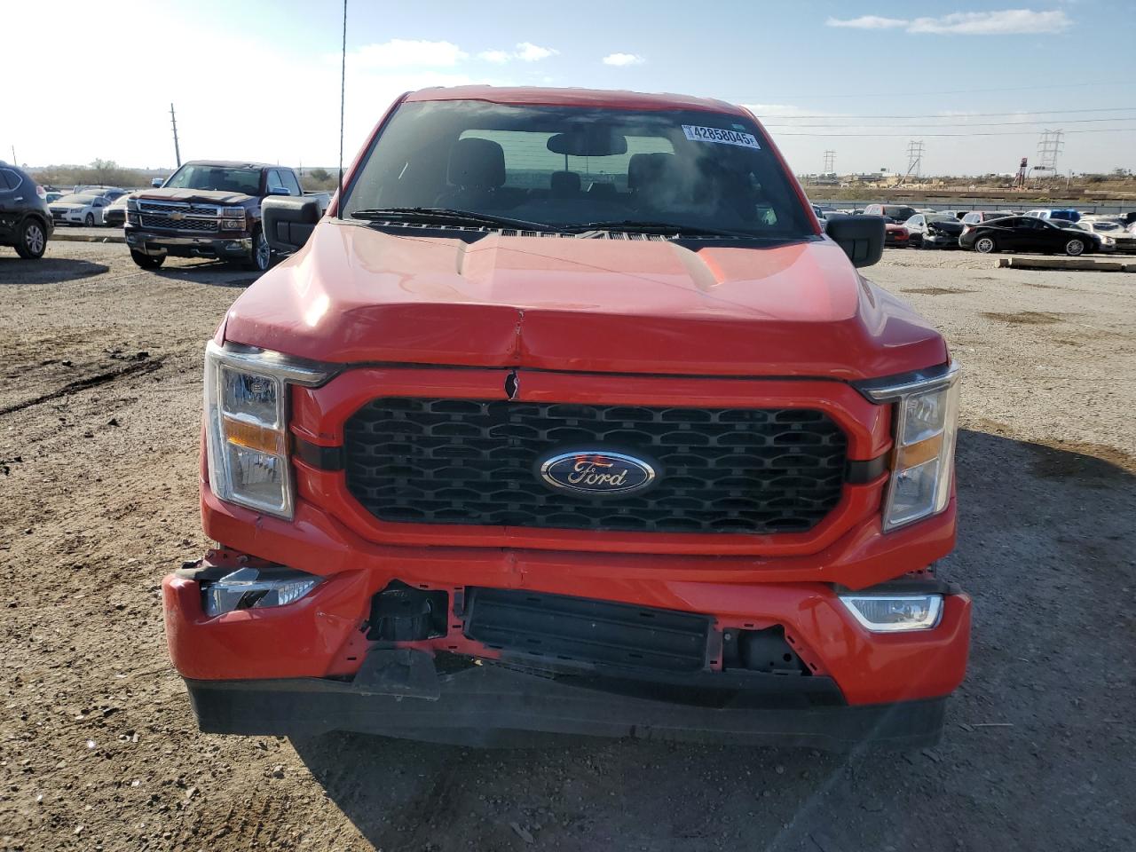 2022 FORD F150 SUPERCREW VIN:1FTEW1C51NKF02710