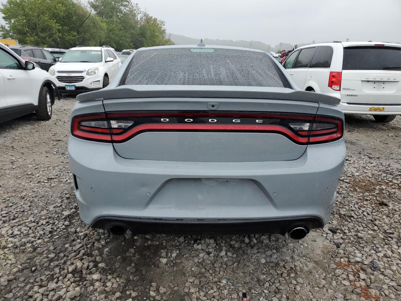 2022 DODGE CHARGER SCAT PACK VIN:2C3CDXGJ4NH166599