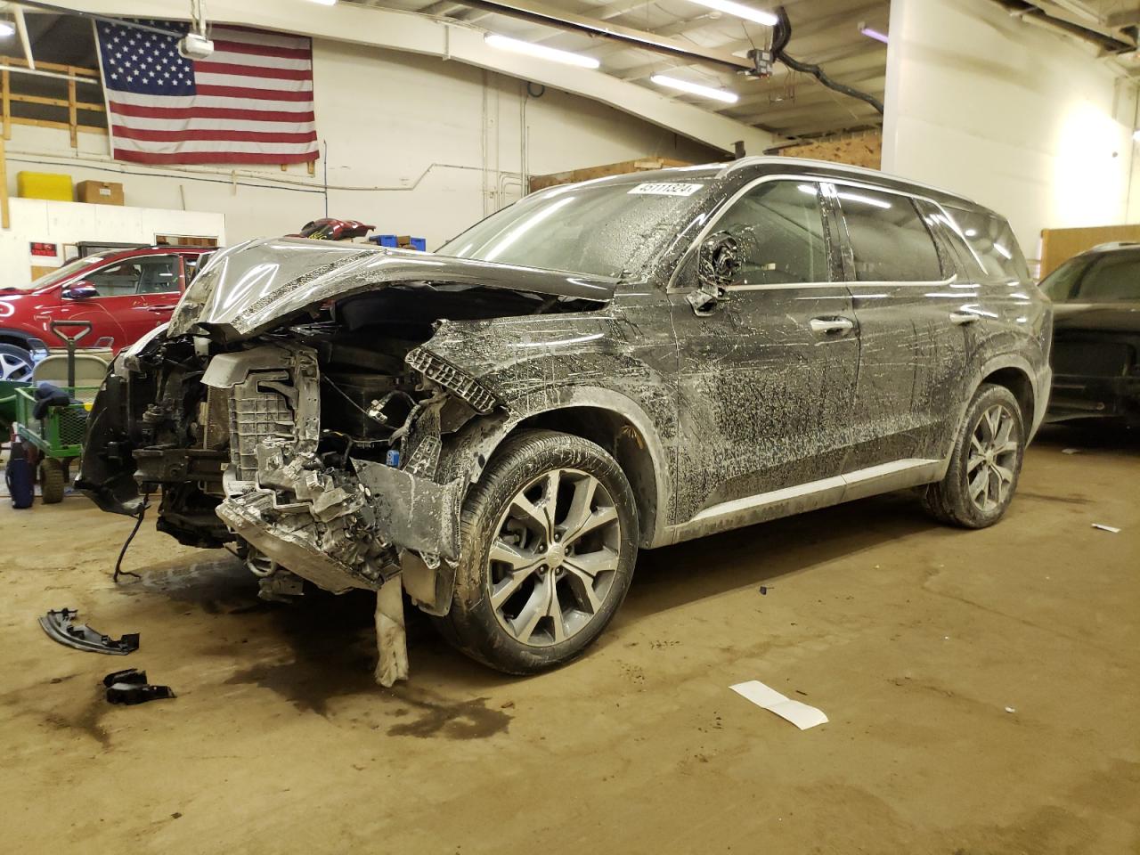 2022 HYUNDAI PALISADE SEL VIN:KM8R4DHE0NU336746