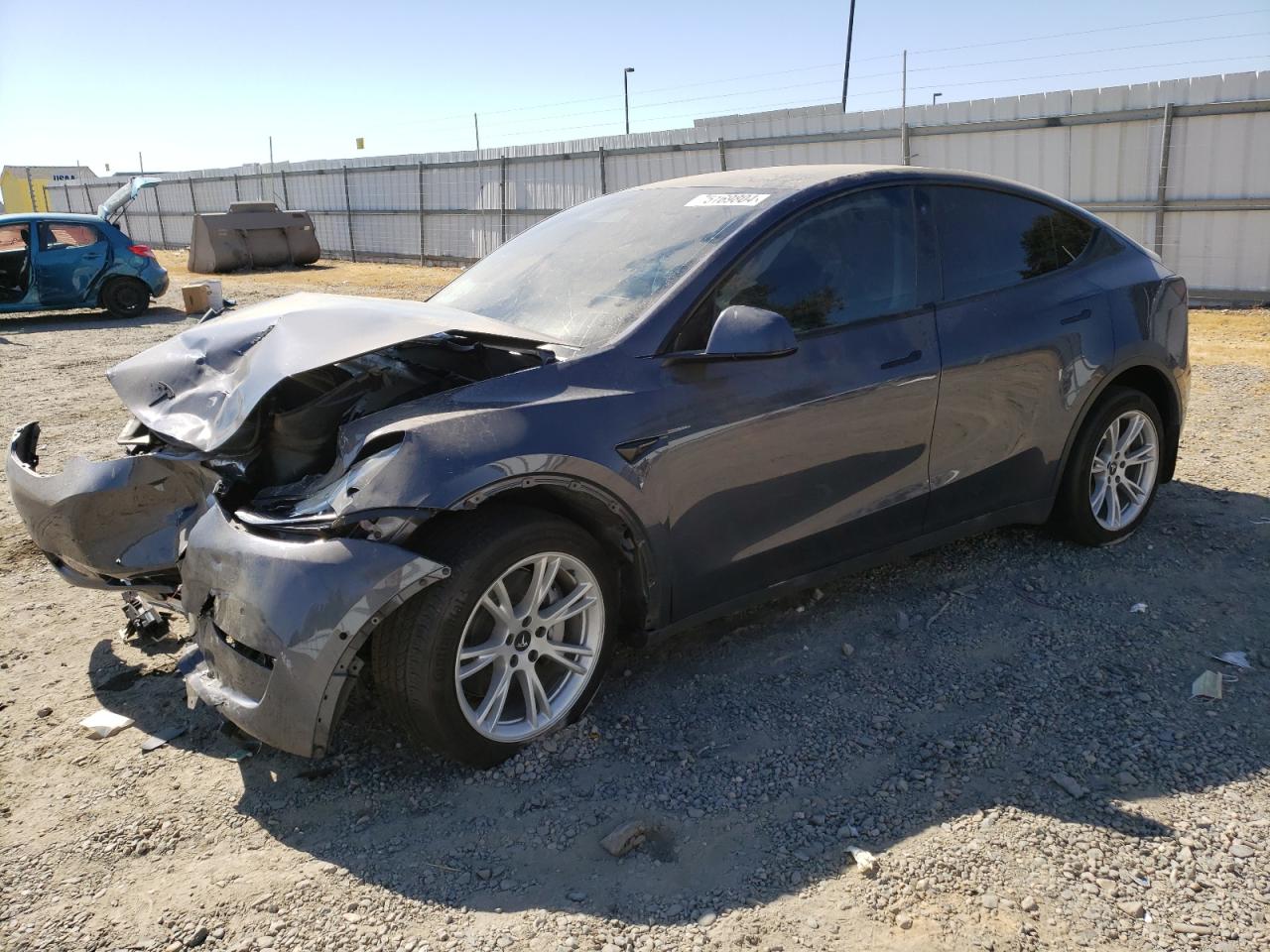 2022 TESLA MODEL Y  VIN:7SAYGDEE0NF572496