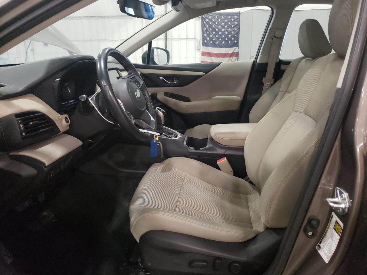 2022 SUBARU LEGACY PREMIUM VIN:4S3BWAF60N3008260