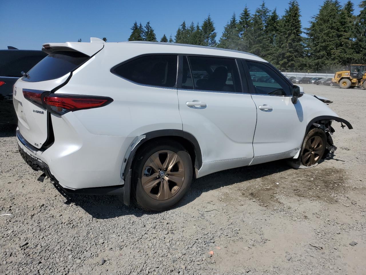 2023 TOYOTA HIGHLANDER HYBRID BRONZE EDITION VIN:5TDABRCH2PS564986