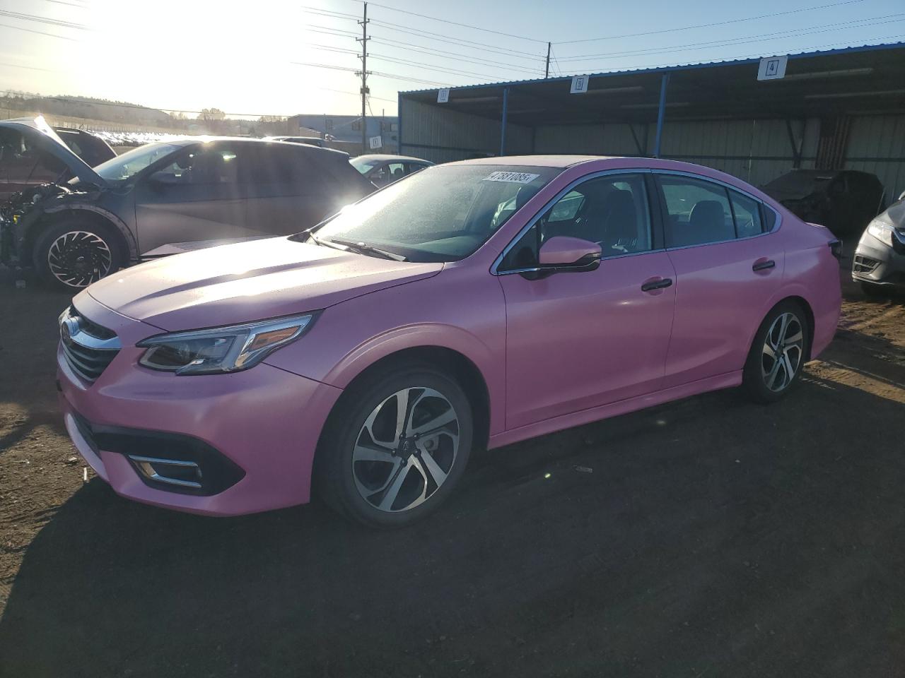 2022 SUBARU LEGACY LIMITED VIN:4S3BWAN68N3022909