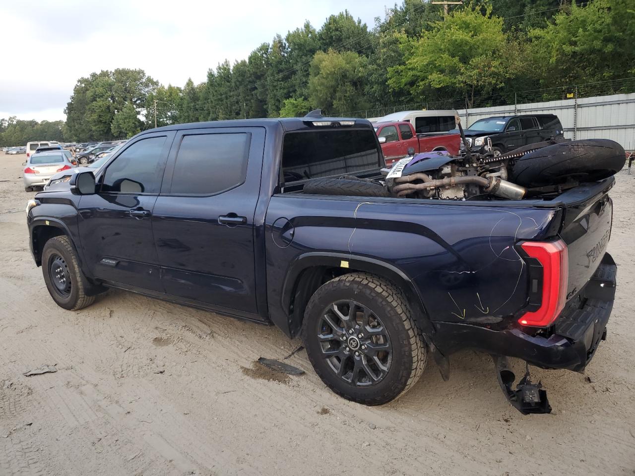 2022 TOYOTA TUNDRA CREWMAX PLATINUM VIN:5TFNA5DB7NX004296