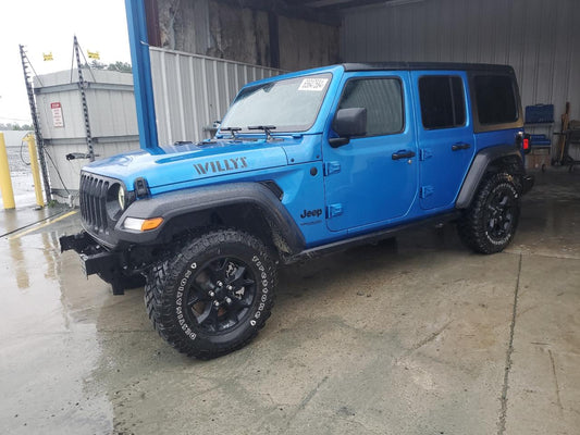 2022 JEEP WRANGLER UNLIMITED SPORT VIN:1C4HJXDG3NW224108