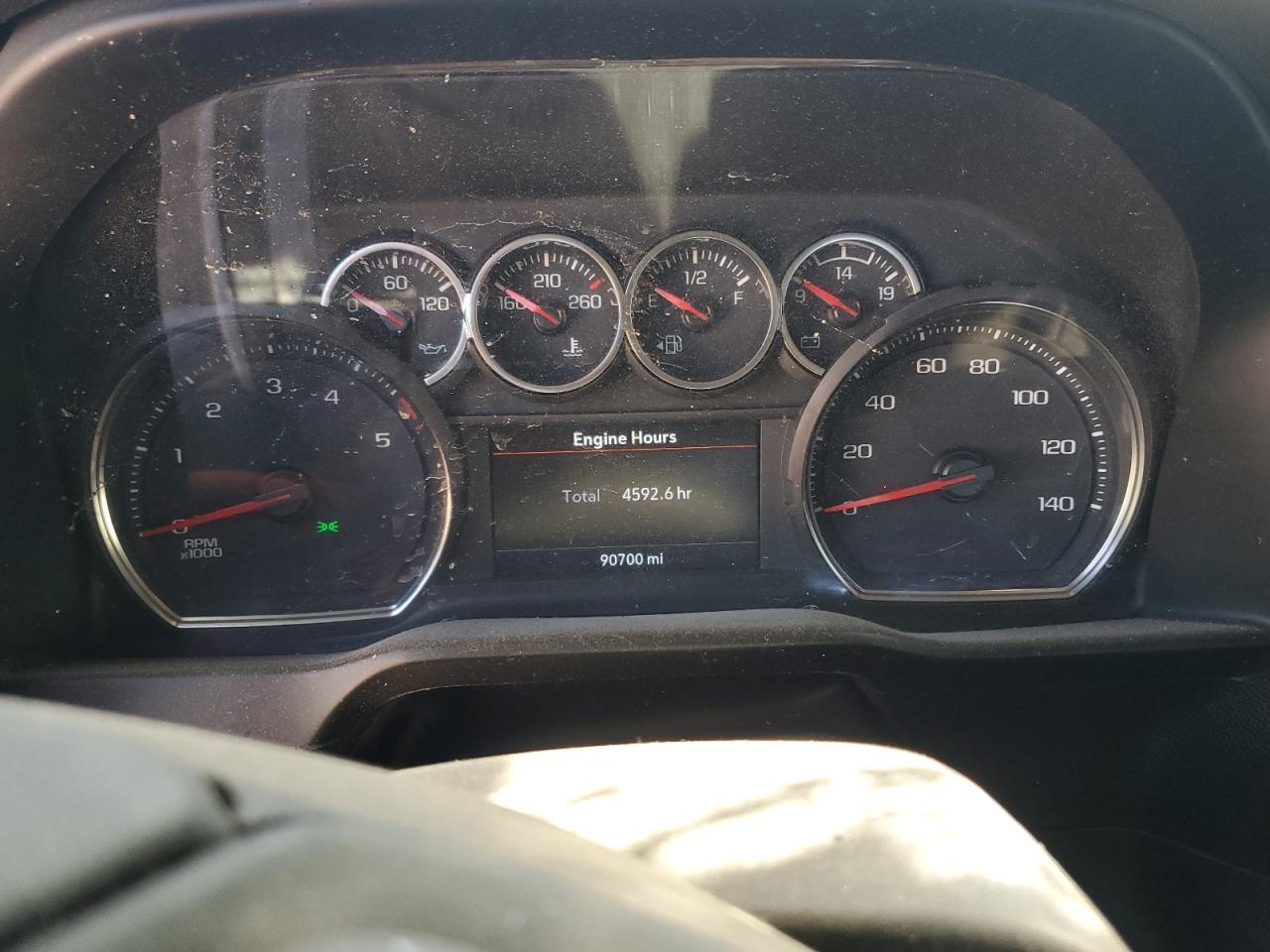 2022 CHEVROLET SILVERADO K2500 HEAVY DUTY LT VIN:2GC1YNEYXN1203403