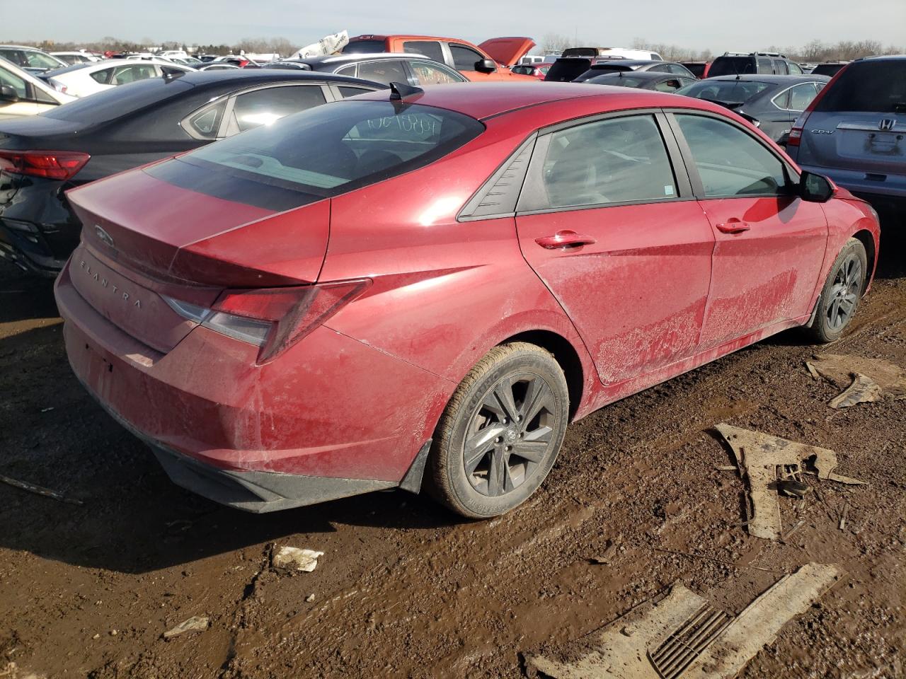 2022 HYUNDAI ELANTRA SEL VIN:KMHLM4AG1NU375816