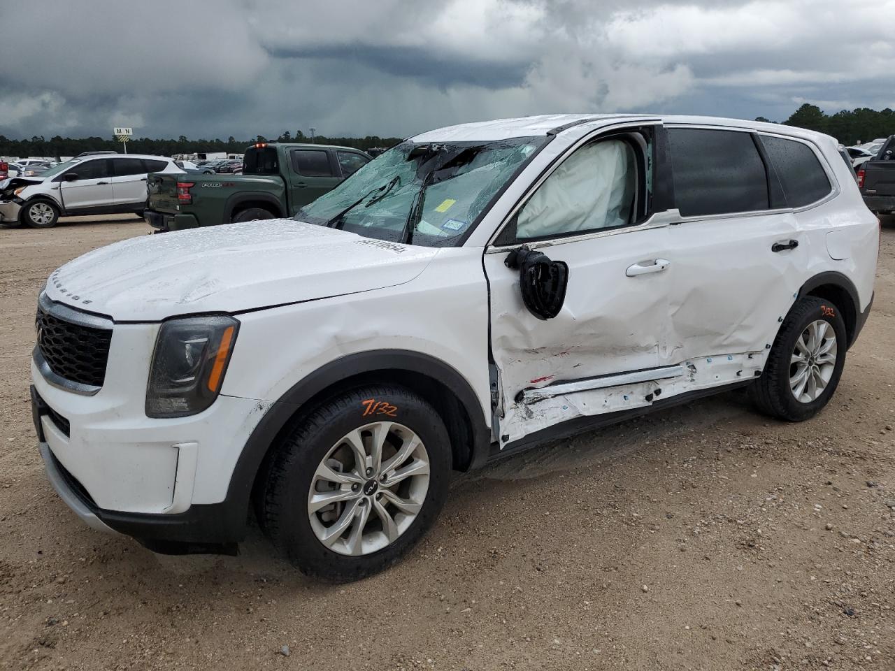 2022 KIA TELLURIDE LX VIN:5XYP2DHC8NG205226