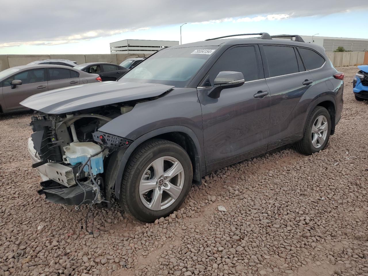 2022 TOYOTA HIGHLANDER L VIN:5TDBZRBH2NS571208