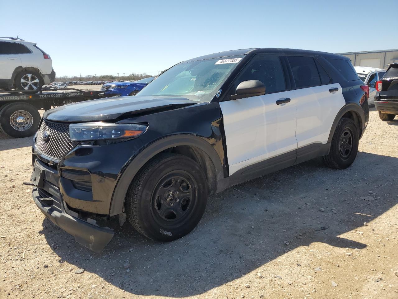 2022 FORD EXPLORER POLICE INTERCEPTOR VIN:1FM5K8AB8NGA58141