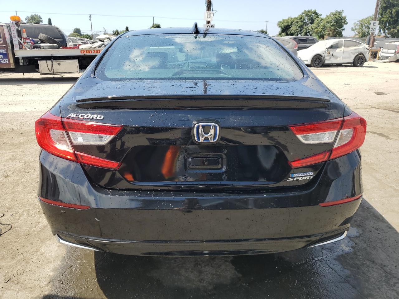 2022 HONDA ACCORD HYBRID SPORT VIN:1HGCV3F25NA026492