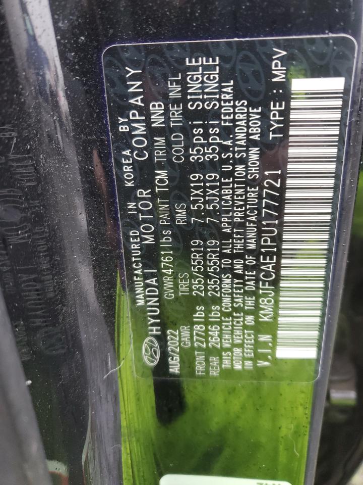 2023 HYUNDAI TUCSON N LINE VIN:KM8JFCAE1PU177721