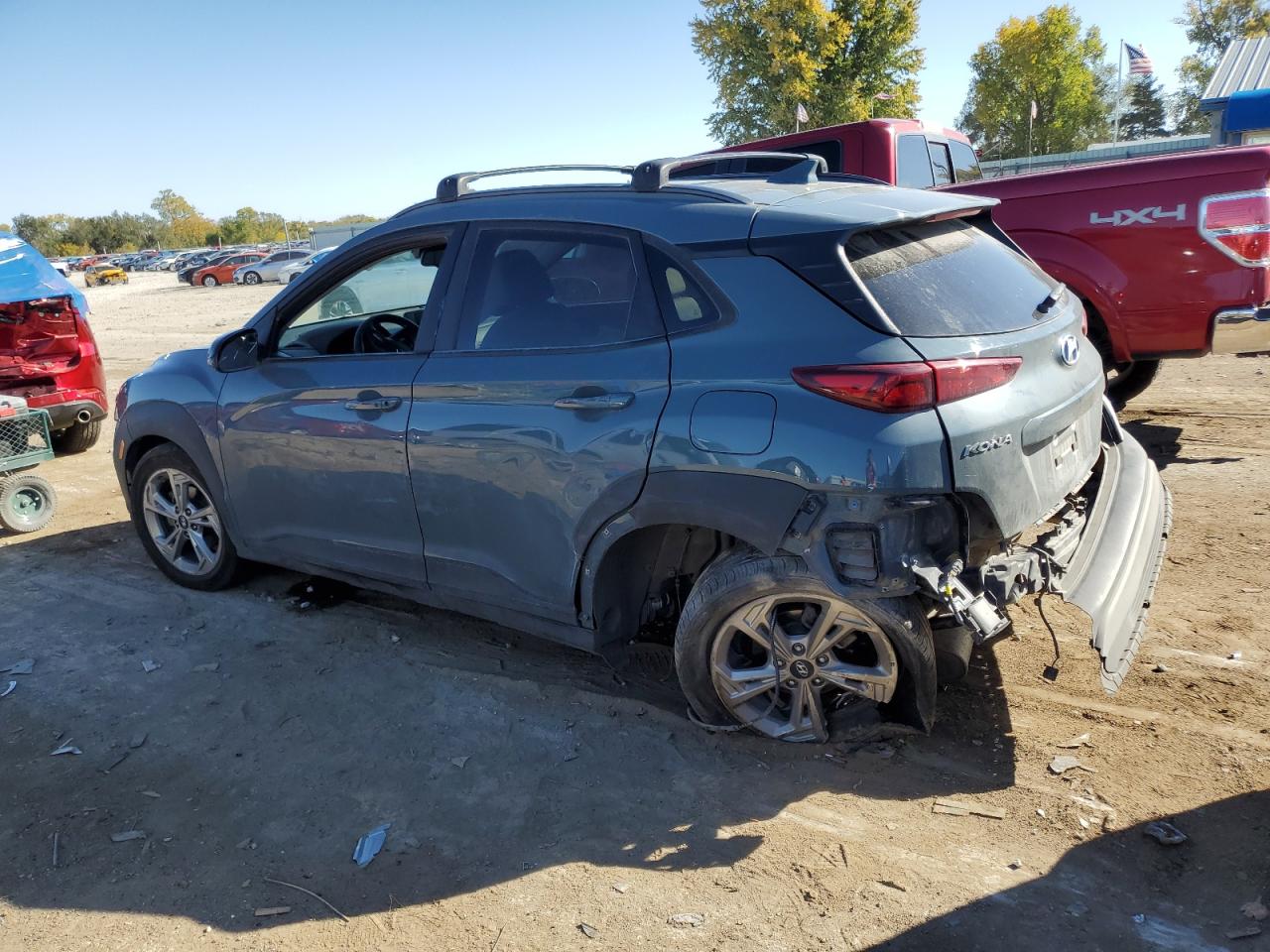 2022 HYUNDAI KONA SEL VIN:KM8K62AB0NU819492