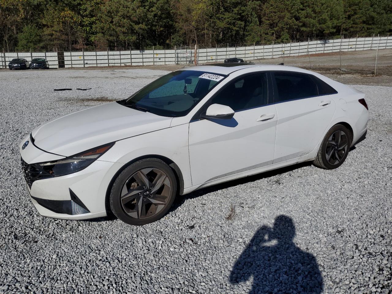 2022 HYUNDAI ELANTRA SEL VIN:5NPLN4AG6NH069853