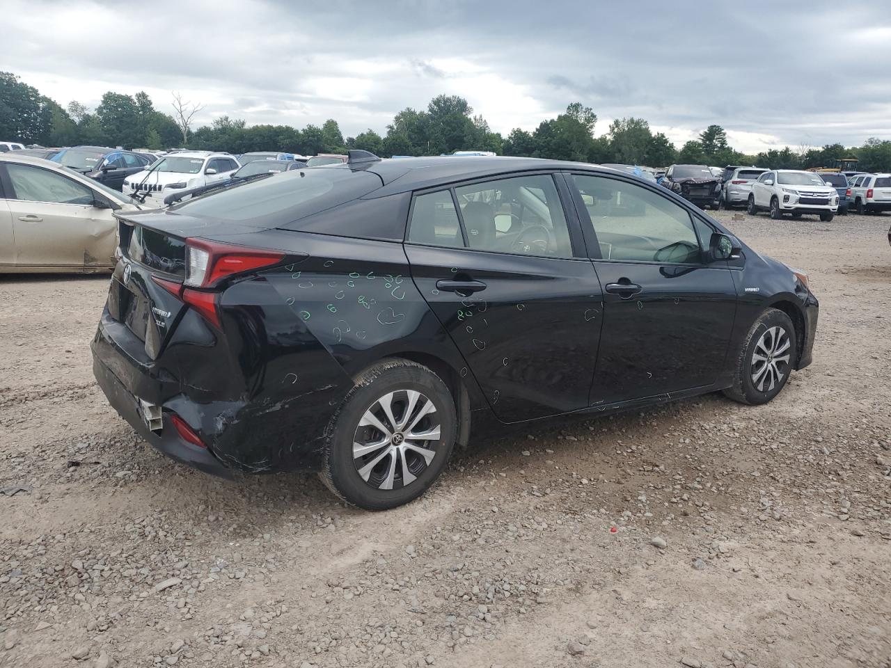 2022 TOYOTA PRIUS LE VIN:JTDL9MFU5N3038687